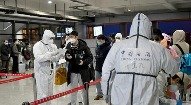 采用防疫紅外線測溫儀從嚴施防，把好境外疫情輸入防控首道關(guān)