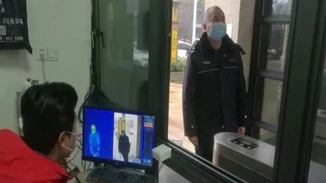 小區(qū)卡口紅外線體溫測溫儀,進出再也不被“開一槍”