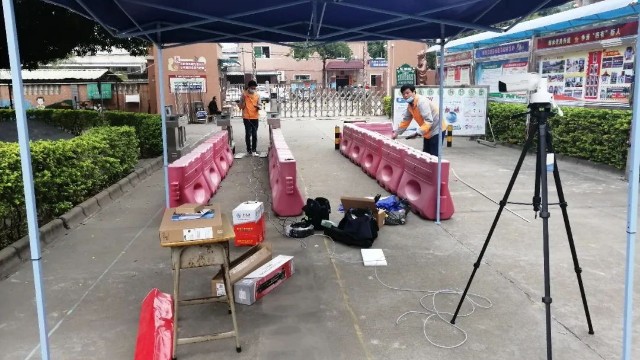 啟用熱成像人體測(cè)溫系統(tǒng),學(xué)校筑牢生命安全第一道防線