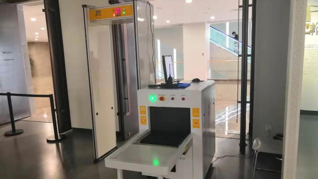 探天下博物館安檢門“守護”蘇州博物館