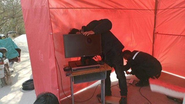 紅外熱成像自動測溫儀