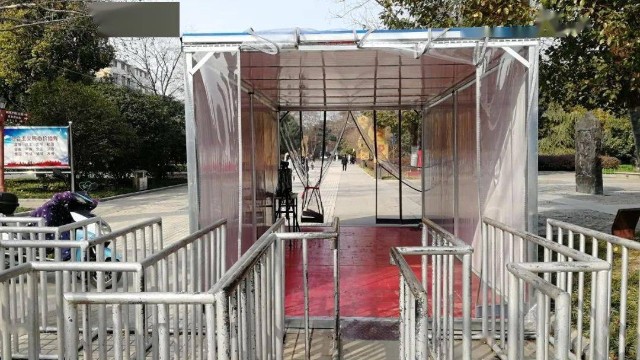 預防游客聚集,紅外線體溫測溫儀讓游玩更暢通